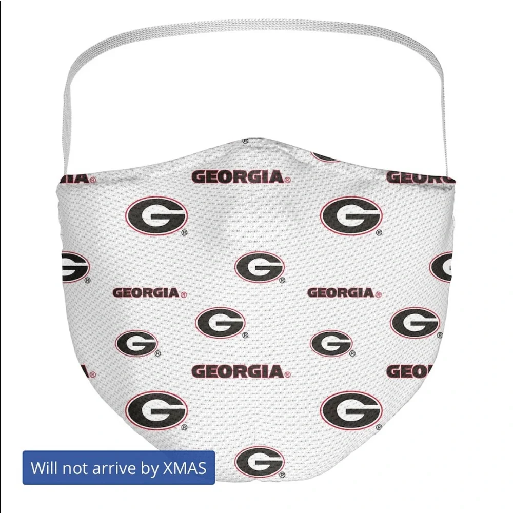 Georgia Bulldogs masks set of three